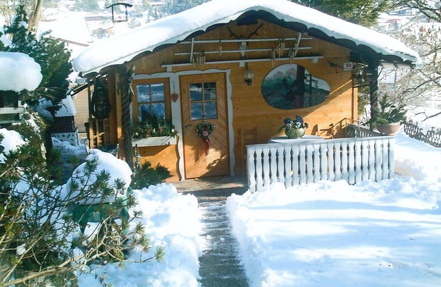 Chalet in caroles with a nearby forest