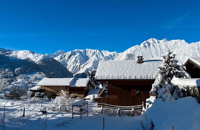 Chalet 'Marmotte' with Mountain View, Private Terrace and Wi-Fi