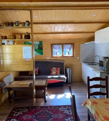 Chalet rustique, 3pièces, jusqu'à 6 personnes
