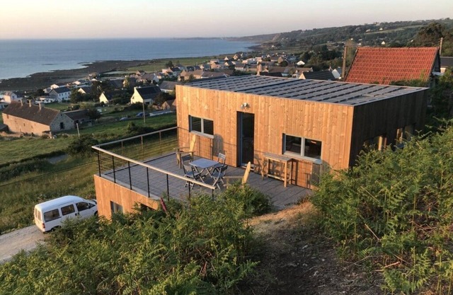 Chalet Terrasse à Flanc de Colline Avec vue mer Exceptionnelle