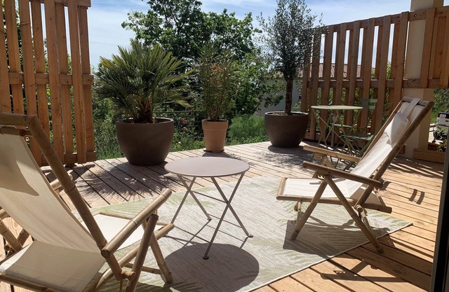 Chambre Terrasse Romarin 2 Personnes