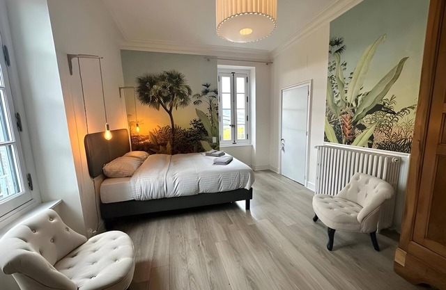 Chambre Tropicale au Château du Serpolet
