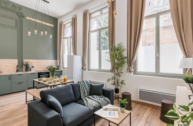 Charmant & spacieux appartement en cœur de ville