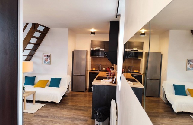 Charming 2-bedroom apartment in pleasant Compiègne with WiFi