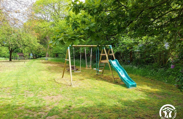 Charming 2-Person Cottage with Garden & Shared Amenities in Montenay