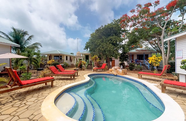 Charming cabana with a porch, hammock, strong WiFi, and a shared pool & grill