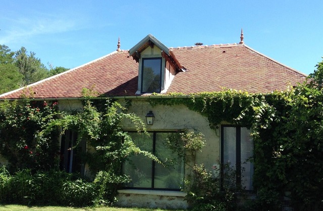 charming cottage at the foot of a 13th century abbey