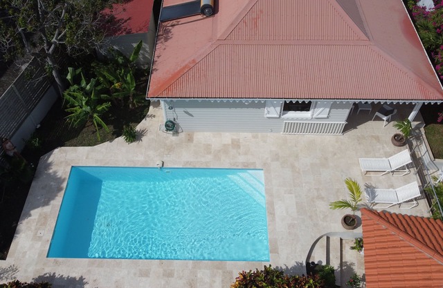 Charming exotic wooden villa with private pool