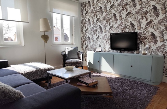 Charming gîte, air conditioning, free parking, welcome by the owner.