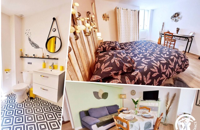 Charming Gîte near Laval: Cozy Decor, Fully Equipped, Baby-Friendly, Ideal for 2, Pet-Friendly