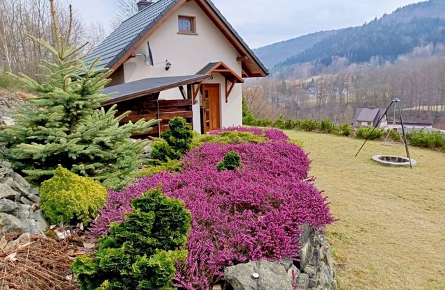 Charming 1-bedroom cottage in amazing Międzybrodzie Bialskie with beautiful view