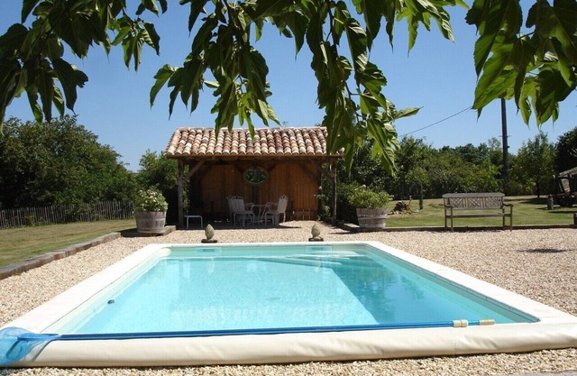 Charming stone house with private pool and pool house