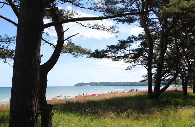 Charming semi-detached house in Trips on Rügen - Holiday home Boddenblick near Binz