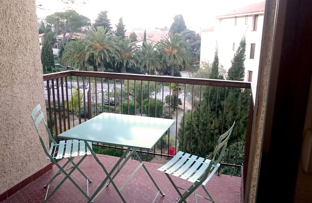 Charming studio in Collioure with parking
