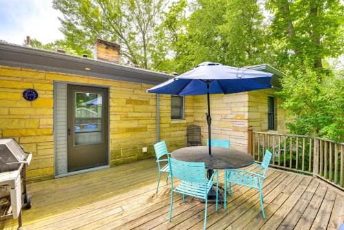 Charming Union Pier Home with Deck Half-Mi to Beach