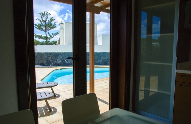 Charming villa with heated pool and views