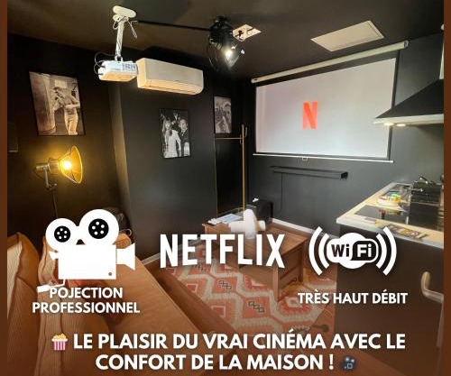 Cinéma Room - Immersion Total pour Cinéphile !