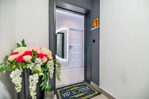 City Break Apartment z gabinetem, 2 łazienkami, tarasem i garażem podziemnym w cenie