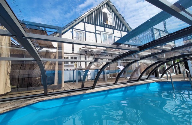 Climatic health resort Eslohe vacation home center 200 sqm living space