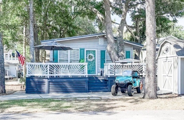 Coastal Corner House in the Award Winning Ocean Lakes! Includes golf cart!