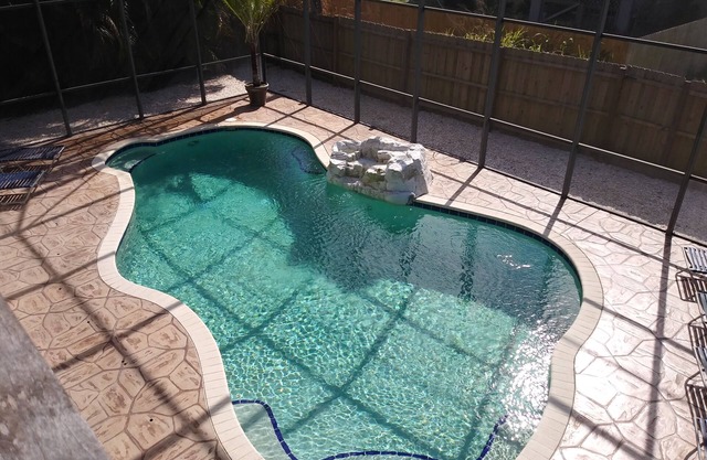 Coastal Paradise w/heated pool, private, clean and comfy, centrally located