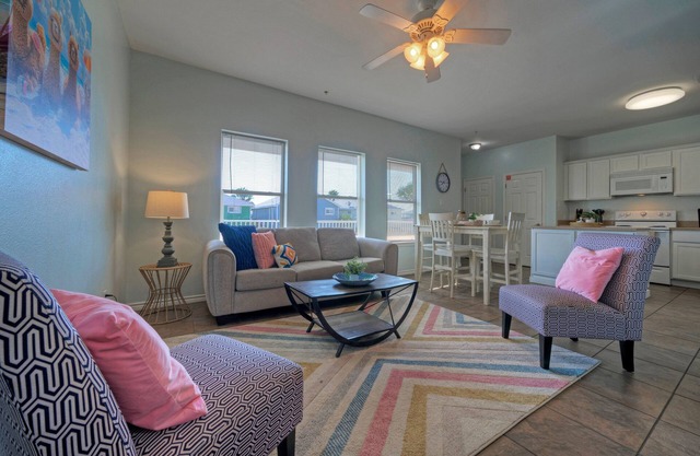 Coastal Port A Escape | 2BR Condo, Pool, Golf Cart Access | Costa Bahia 209