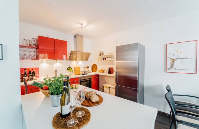Comfort vacation apartment in Deidesheim 60m2 with private garden, barrier-free