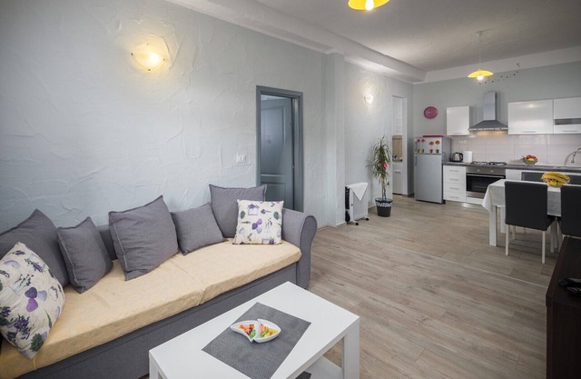 Comfortable new two bedroom apartment near Porec, with private terrace and garden