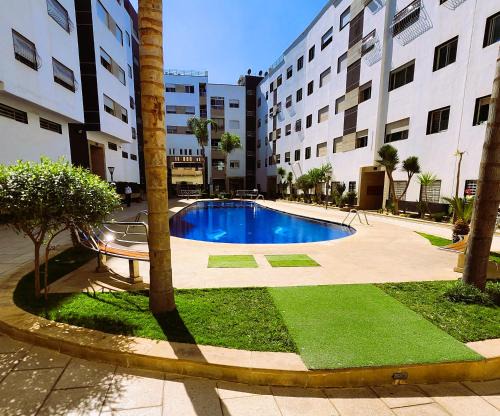 Confort et Piscine, à 5 min de Rabat et Aéroport