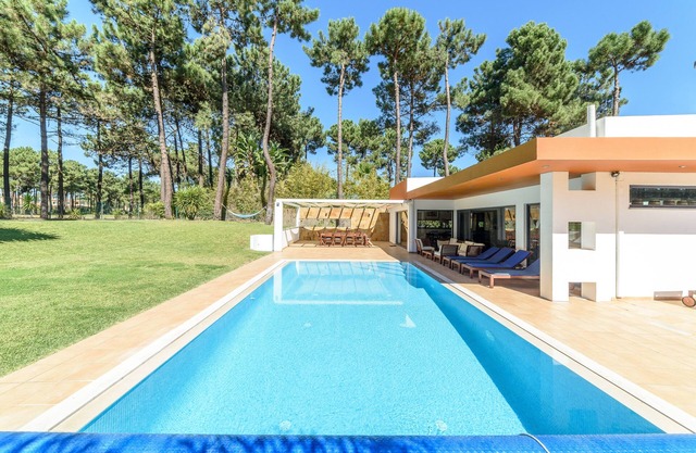 Contemporary style villa, pool, overlooking golf fairway, near stunning beaches