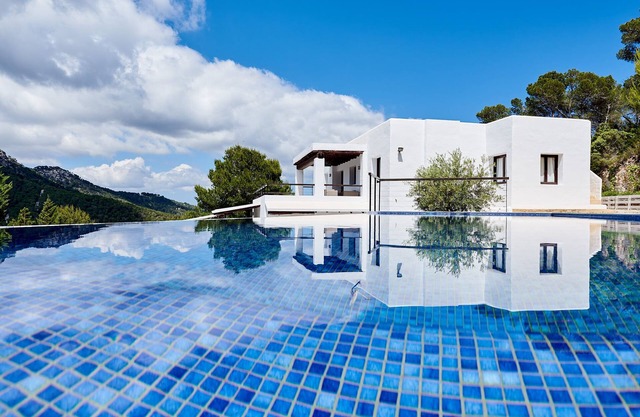 Contemporary luxury villa within a beautiful protected area in Ibiza