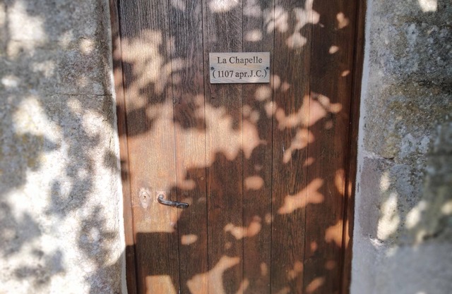 Converted medieval chapel gite in Limousin country