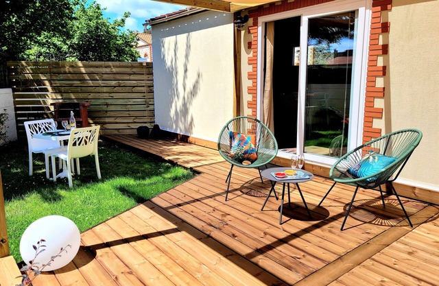 "Copacabana studio tiny house terrace garden