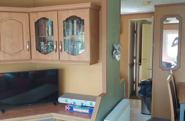 Cosy caravan in central location on the Isle of Skye.