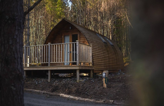Cosy Glamping Cabin in the Scottish Highlands