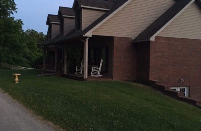 Country French Farmhouse/Cottage with Lake View