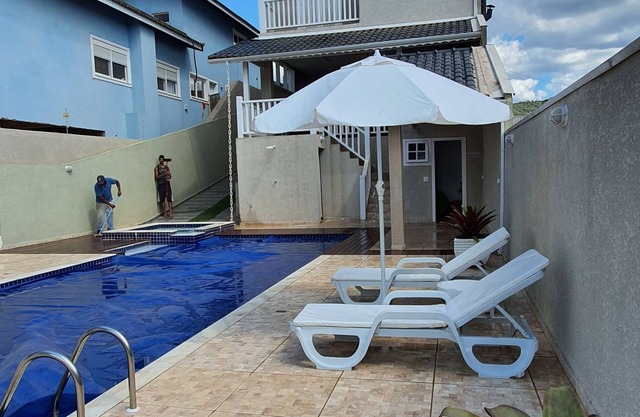 Country House in Atibaia, Heated Pool, SPA, Mini Course, 16 persons or +