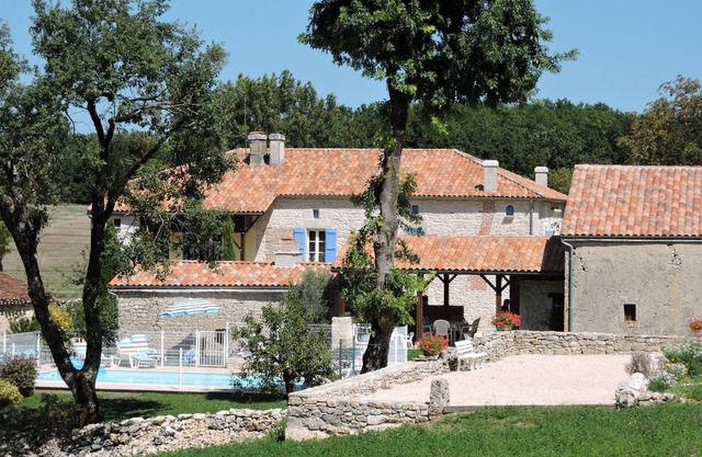 Country house with heated pool.