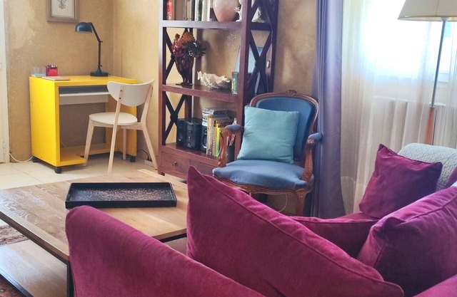 cozy 1-room apartment with beautiful garden 20 min. from Bordeaux
