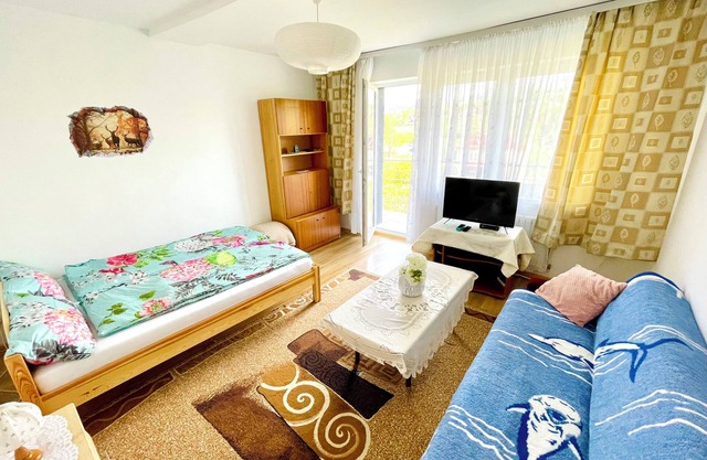 Cozy 2-bedroom apartment in delightful Poręba Wielka with balcony and kitchen