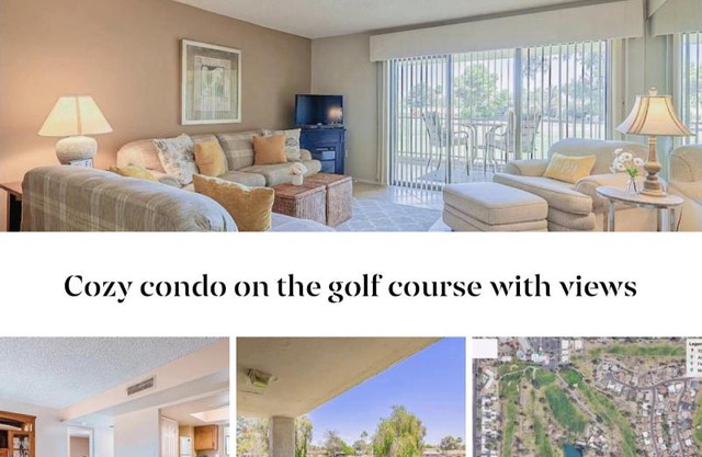 Cozy 2 bedroom Condo with Golf Course views
