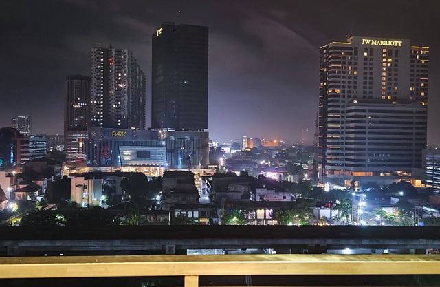 Cozy Apartment with beautiful view of city at Grand Jati Junction 12th Floor