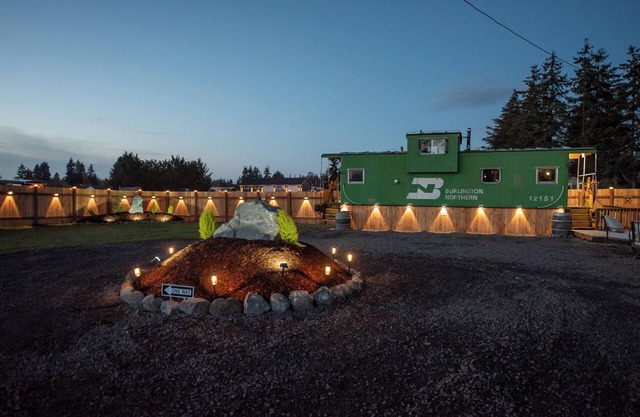 Cozy Caboose in Sequim, WA