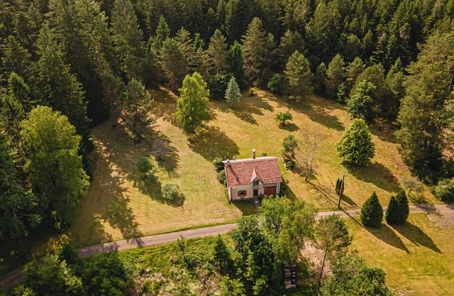 Cozy Forest House: Spacious Kitchen, Scenic Veranda, Near Lakes and Hiking Trails