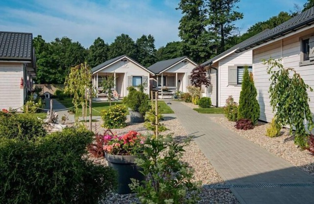 Cozy houses in a modern holiday resort, close to the beach, Wicie