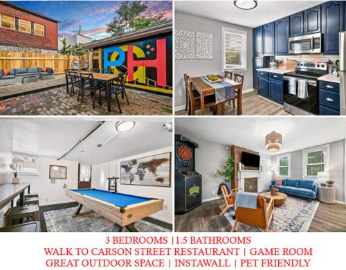 Cozy Southside Pitt home w/Pool Table +Yard