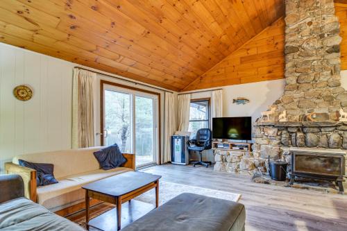 Cozy Thompson Lake Cabin with Boat Dock and Launch