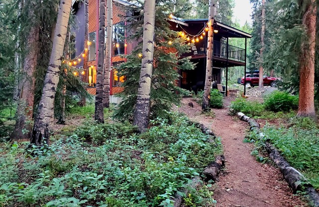 Creekside Cabin on Independence Pass between Twin Lakes and Aspen, Cozy + Nature