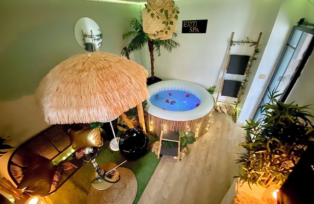 Détente Dans cet bel Appartement Complet Avec spa Privatif et Accès Illimité