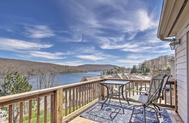 Deep Creek Lake Townhome w/Deck & Water Views